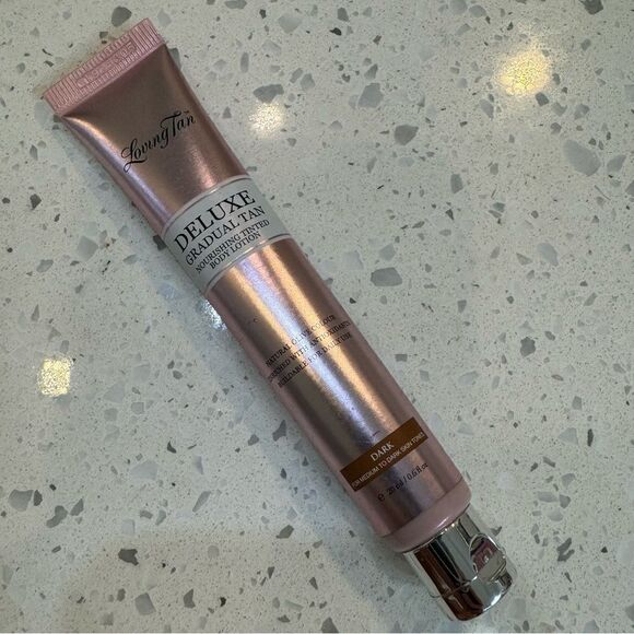 Deluxe Gradual Tan Nourishing Tinted Body Lotion- Dark 20ml/0.6 fl.oz. Brand new - Picture 13 of 14